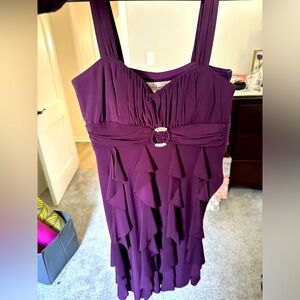 Fun plum colored dress!